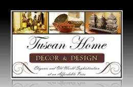 $20 for $40 Worth of Chic, Rustic or Artisan Designed Items from Tuscan Home Design & Decor (50% off) 